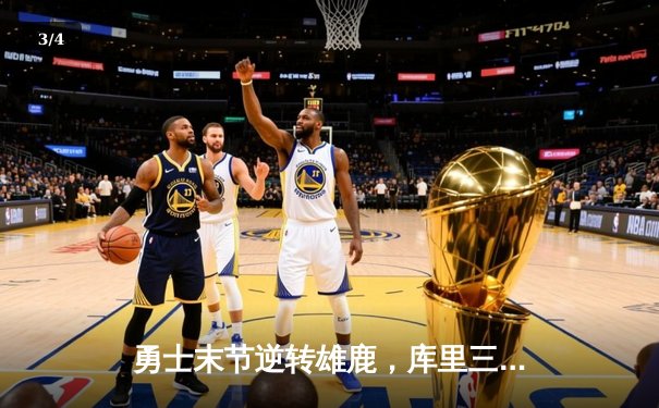 勇士末节逆转雄鹿，库里三分雨浇灭字母哥50分之夜 - 3